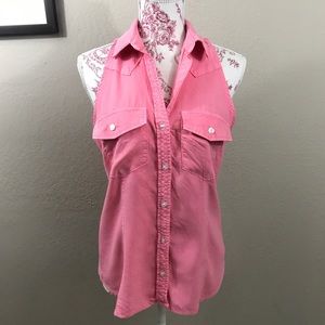 Anthropologie •Cloth & Stone• Pink Tank Top